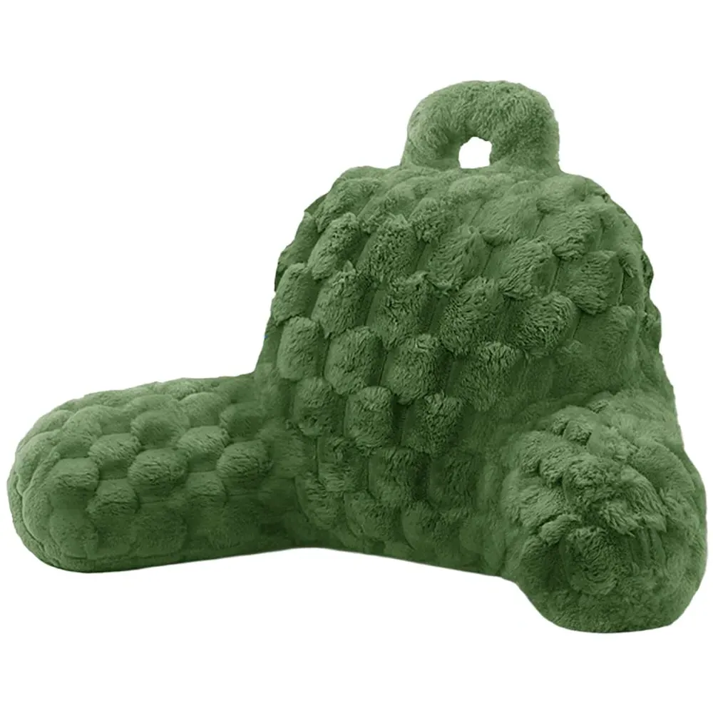 Chunky Popcorn Back Pillow - Olive image