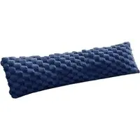 Chunky Popcorn Bolster Pillow - Navy
