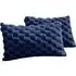 Chunky Popcorn Pillowcase 2 Pack - Navy