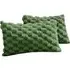 Chunky Popcorn Pillowcase 2 Pack - Olive
