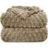 Chunky Popcorn Throw 200 x 240cm - Beige
