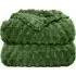 Chunky Popcorn Throw 200 x 240cm - Olive
