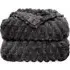 Chunky Popcorn Throw - Charcoal