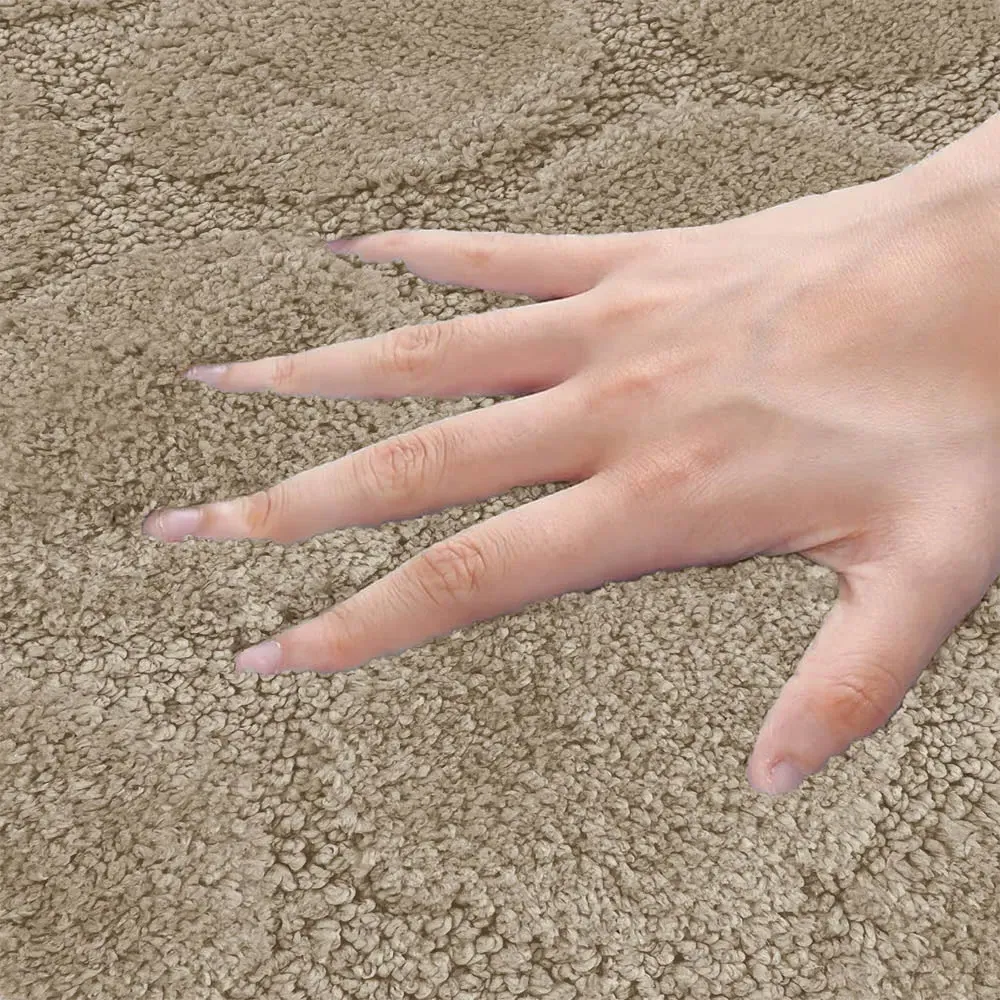 Cobla Bath Mat Set - Brown