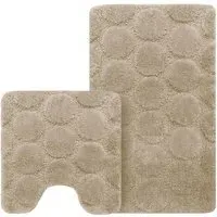 Cobla Bath Mat Set - Brown