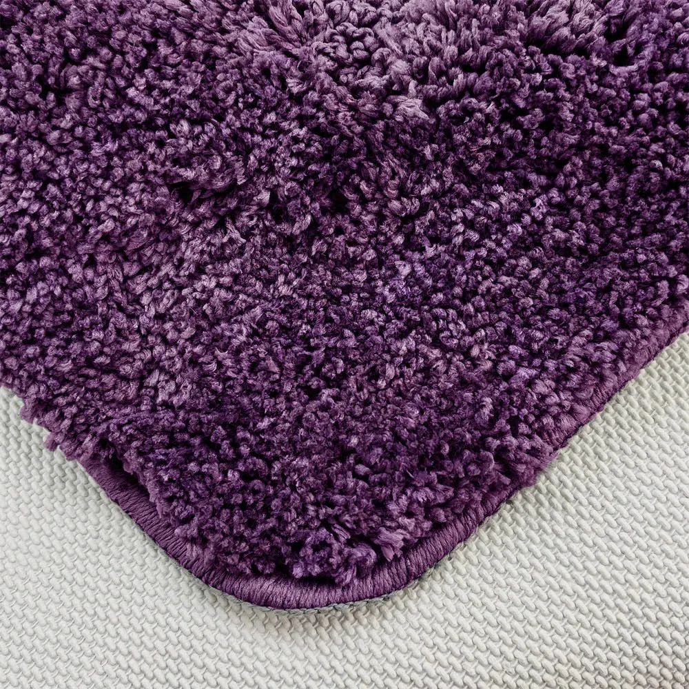 Cobla Bath Mat Set - Purple