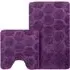 Cobla Bath Mat Set - Purple
