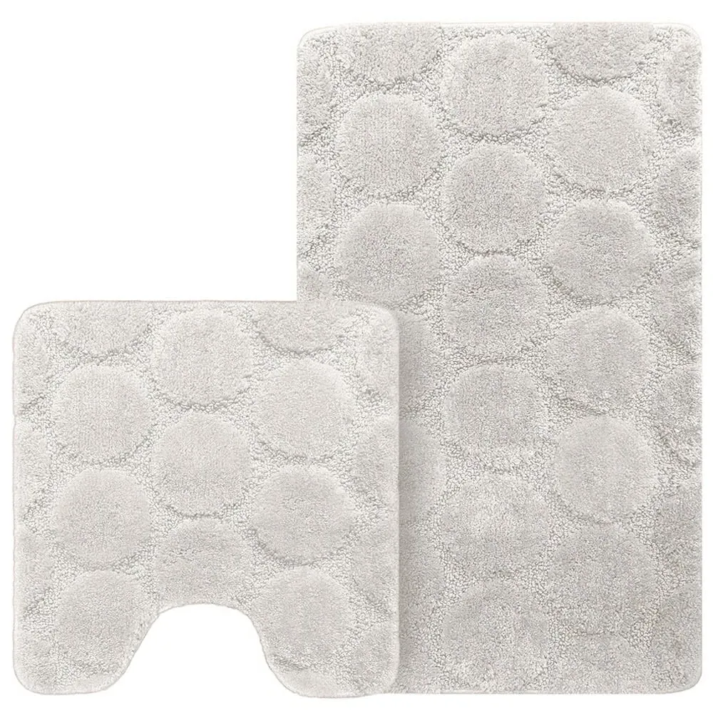 Cobla Bath Mat Set - White