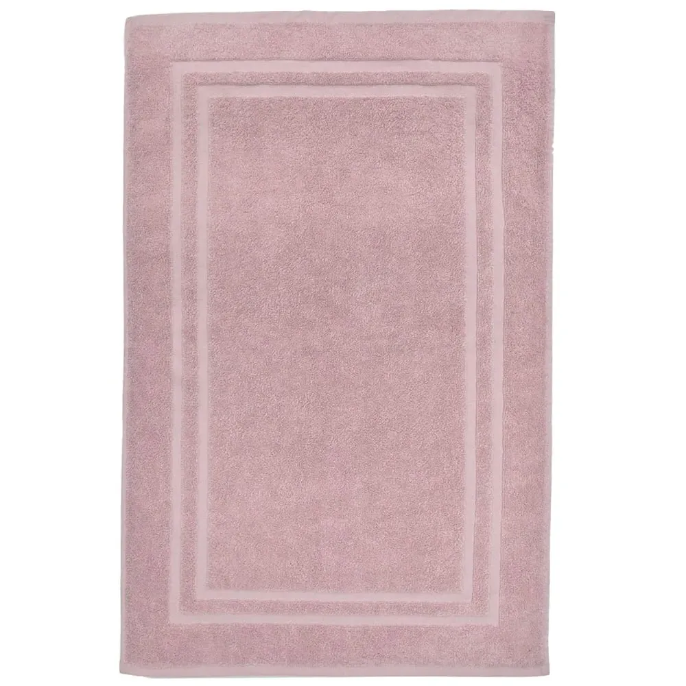 Cotton Hotel Bath Mat - Pink