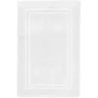 Cotton Hotel Bath Mat - White