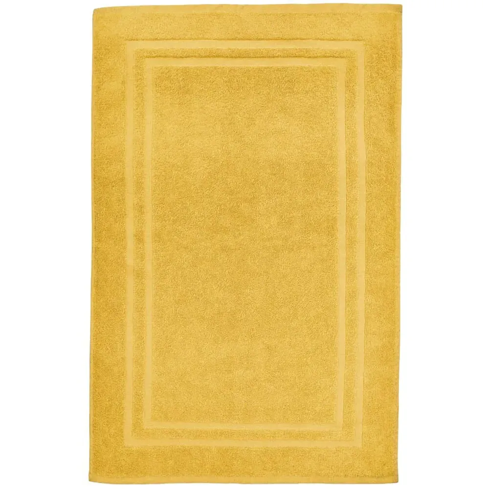Cotton Hotel Bath Mat - Yellow