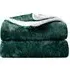 Crushed Velvet Throw - Emerald
