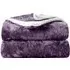 Crushed Velvet Throw - Mauve