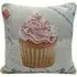 Cupcake Tapestry Filled Cushion 2 Pack