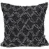 Denim Tuft Filled Cushion 2 Pack - Grey, Cotton