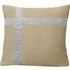 Diamante Cross Filled Cushion 2 Pack - Cream, Polyester