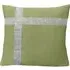Diamante Cross Filled Cushion 2 Pack - Green, Polyester