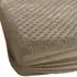Double Chunky Popcorn Fitted Sheet - Beige