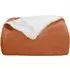Evali Plush Throw - Orange