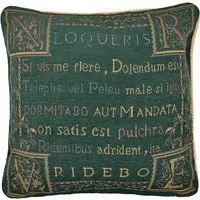 Expressions Loquerius Filled Cushion 2 Pack - Green