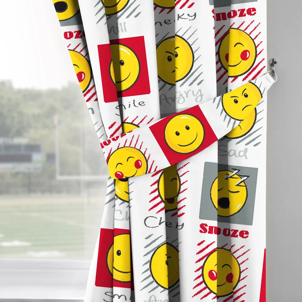 Expressions Tape Top Curtains - White