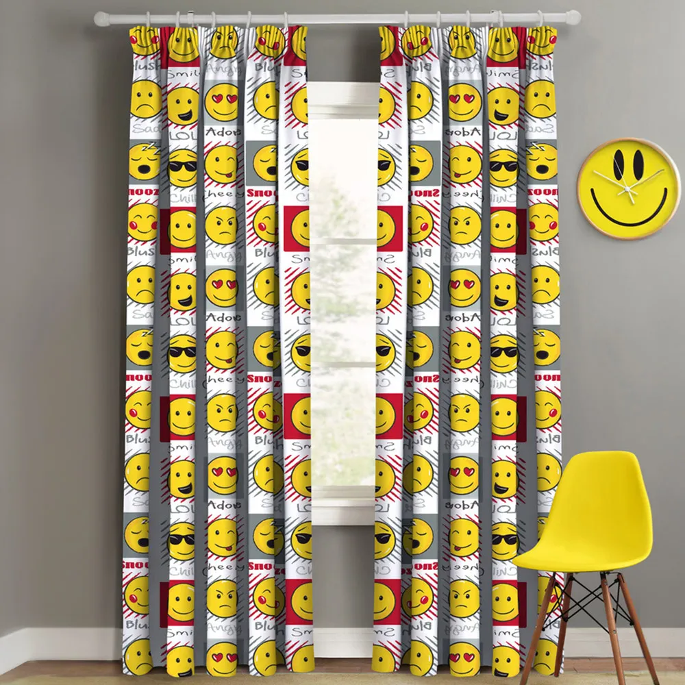 Expressions Tape Top Curtains - White image
