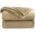 Flannel Faux Mink Throw - Mink