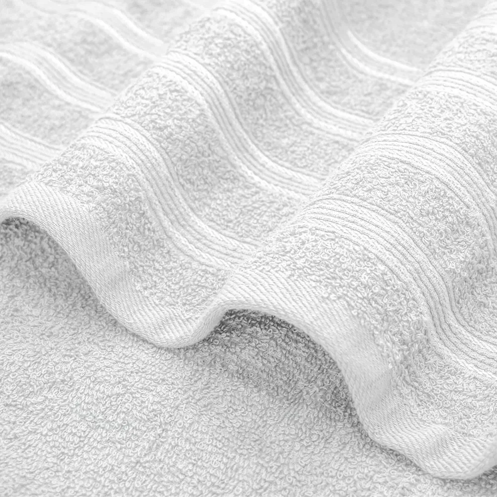 Hampi Cotton Hand Towel Set of 2 - White