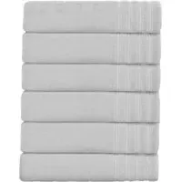 Hampi Cotton Hand Towel Set of 2 - White