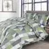 Jazz King Size Duvet Set - Green