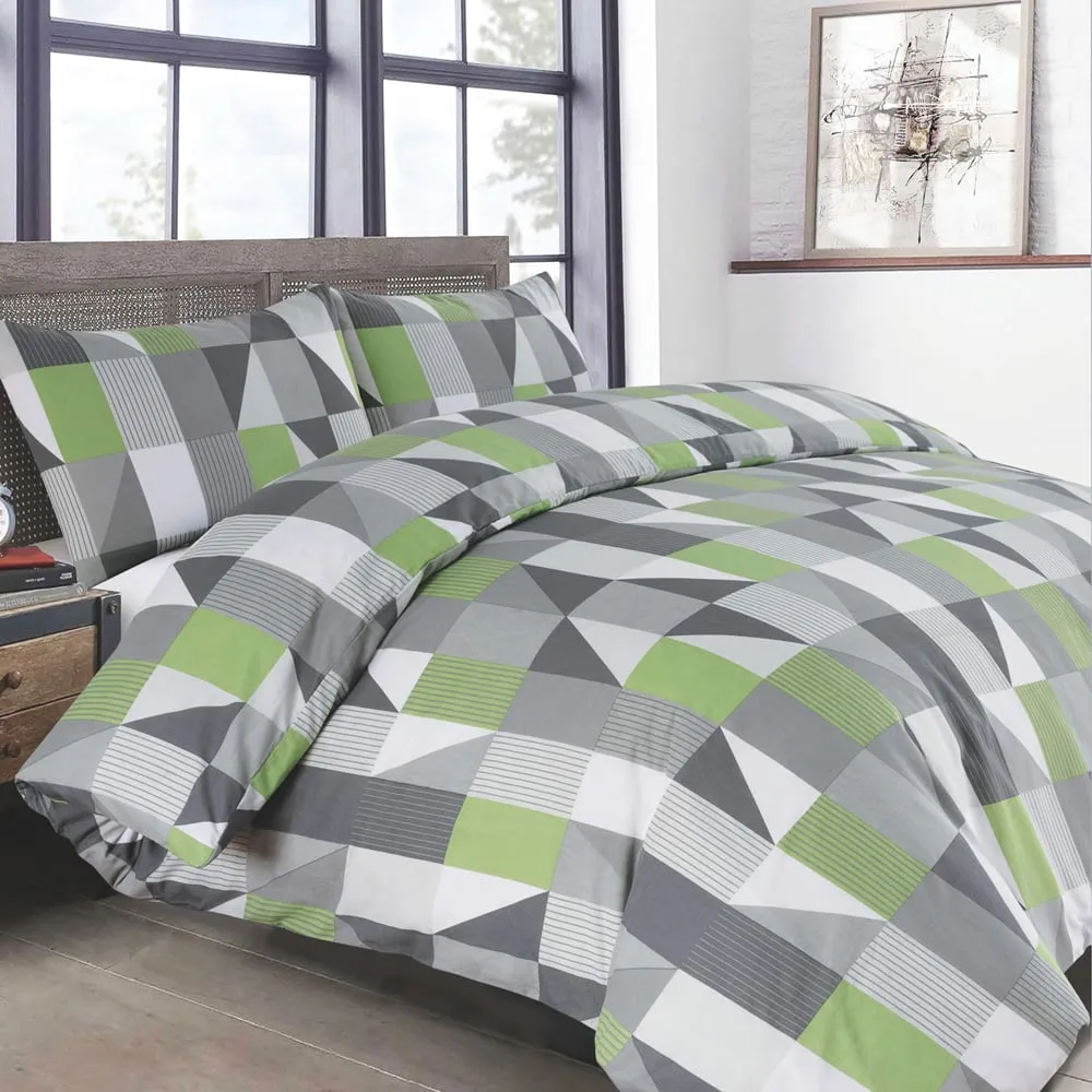 Jazz Single Duvet Set - Green image