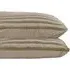 Jumbo Cord Pillowcase 2 Pack - Beige