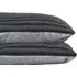 Jumbo Cord Pillowcase 2 Pack - Charcoal