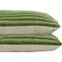 Jumbo Cord Pillowcase 2 Pack - Olive