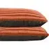 Jumbo Cord Pillowcase 2 Pack - Rust