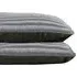 Jumbo Cord Pillowcase 2 Pack - Silver