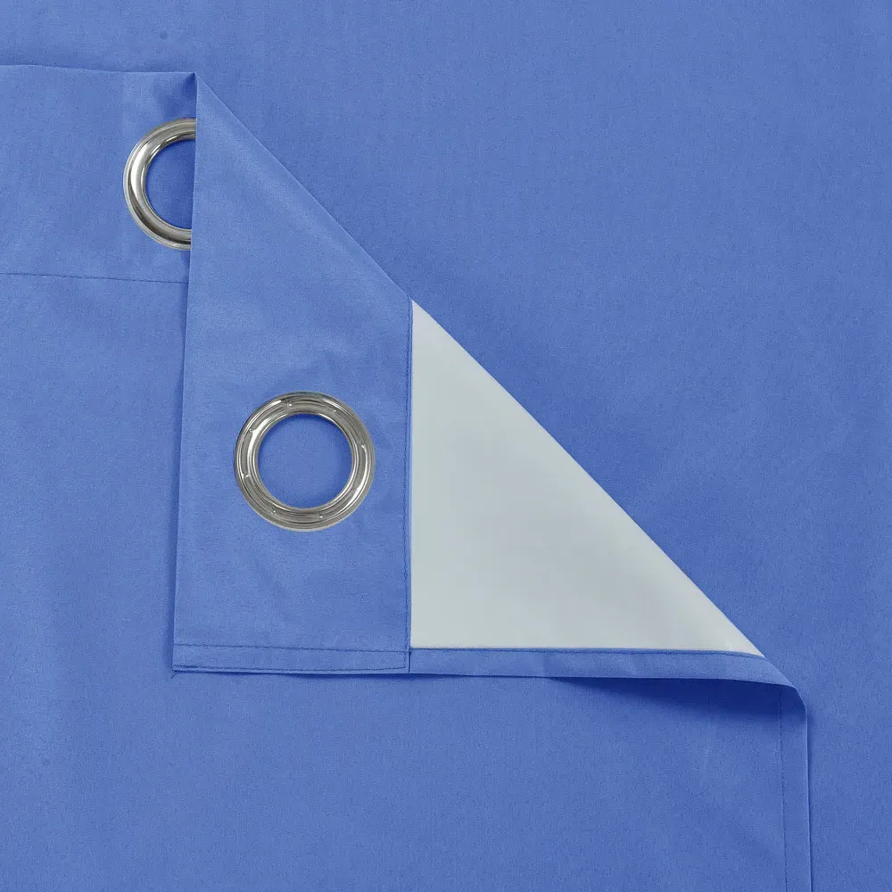 Kassidy Blackout Curtains with Tape Tops - Blue