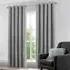 Kassidy Blackout Curtains with Tape Tops - Silver
