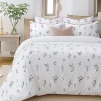 King Size Botanics Duvet Set - Multi