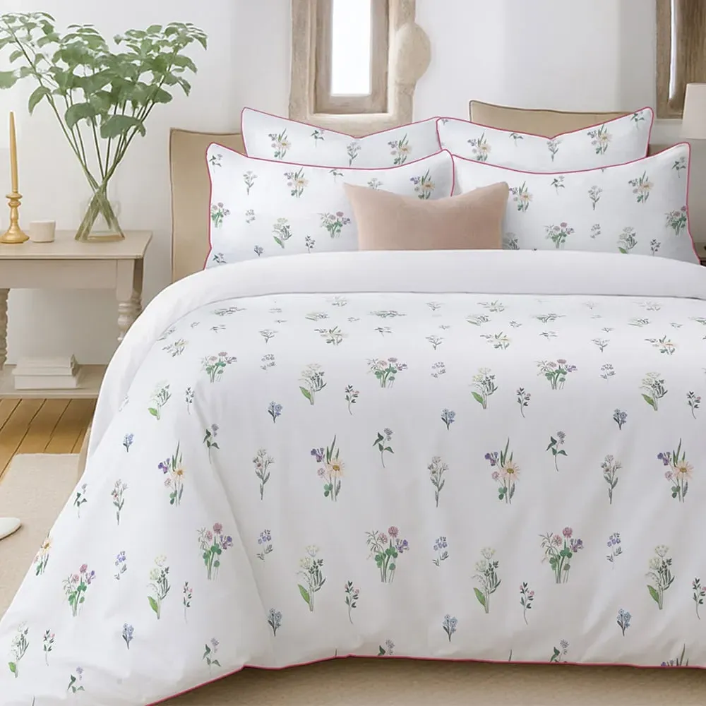 King Size Botanics Duvet Set - Multi image