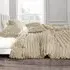 King Size Jumbo Cord Duvet Set - Beige