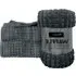 Large Waffle Plush Throw - Charcoal