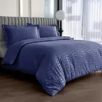 Larson Double Duvet Set - Blue