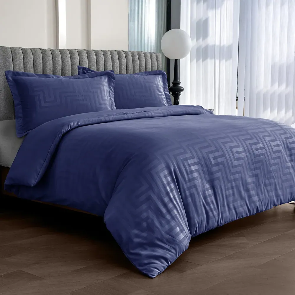 Larson Double Duvet Set - Blue