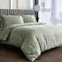 Larson King Size Duvet Set - Green