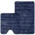 Lexington Bath Mat Set - Navy, Cotton