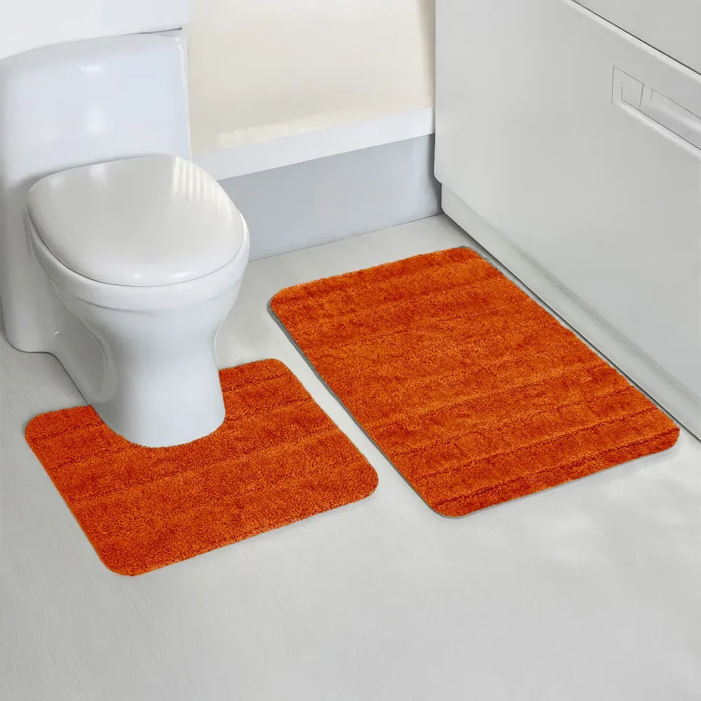 Lexington Bath Mat Set - Orange