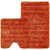 Lexington Bath Mat Set - Orange