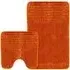 Linear Bath Mat Set - Orange