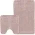 Linear Bath Mat Set - Pink
